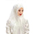 Modest Fashion Beads and Tassel Decorated Headscarf