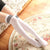 Warm and Chic Solid Color Thigh High Striped Women's Socks