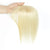 Realistic-Looking Clip-In Hair Topper with Bangs for Women