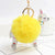 Soft & Cuddly Fluffy Fur Ball Alpaca Keychain Gift Idea