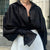 Sumer Chic See-through Long Sleeve Shirt with Collar