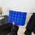 Quilted Puffer Cosmetic Organizer Bag with Secure Zip Closure