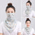 Breathable Chiffon Sun Protection Face Mask Scarf for Summer