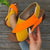 Women's Contrast Color Wedge Sandals for Summer Walks