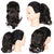 Short Wavy Claw Clip-On Ponytail Hair Extension for Women