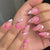Reusable Press-on Nails with Classic White French Tip Design