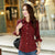 Winter Warmer Thick Plaid Long Sleeve Jackets for Women