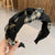 Vintage-Revived Twist Plaid Design Headband for Women