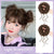 No-Fuss Women's Elastic Messy Curly Hair Bun Scrunchy