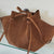 Everyday Carryall Shopping Tote Bag with Soft Faux Suede Texture