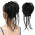 Easy and Instant Elastic Messy Layered Hair Bun Extensions