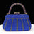 Exquisite Night Out Rhinestone Embellished Top Handle Evening Bag