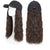 Resizable Baseball Hat with 16inch Long Curly Wave Hair Extensions