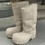 Women's Winter-Ready Thick Plush Round Toe Snow Boots