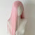 Long and Sleek 26-Inch Straight Lace Front Hair Wigs