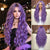 Perfectly Curled Long Hair Wigs with Flattering Bangs
