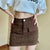 Summer Casual High Waist Denim A-Line Mini Short Skirt