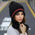Slouchy Thick Thermal Pom-pom Winter Beanie Hat for Women