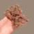 Faux Pearl Beads Elastic Double Row Design Hair Clips