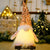 Christmas Decoration Whimsical Gnome Glowing LED Lights