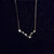 Simple Fashion Zodiac Constellation Necklace for Women