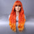 Color-Pop Long Wavy Hair Wig with Bangs for Women’s Trendy Looks