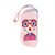 Fashionista Girl Silicone Glasses Case with Anti-Lost Wristlet