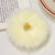 Colorful Fluffy Faux Fur Scrunchie Hair Tie for Women