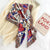 Modern Art Pattern Square Head Shawls and Wrap Scarf for Women