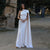 Classy One-Shoulder Floor-Length Evening Gown for Women