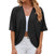 Women's Casual Summer Sheer Outfit Fashionable Cardigan