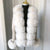 Women's Cozy Faux Fur Knitted Winter Fashion Cardigan Sweater