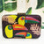 Tropical Toucan Bird Design Rhinestone Evening Clutch Purse