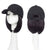Adjustable Baseball Cap with 6-inch Short Straight Hair Extensions