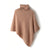 Women's Turtleneck Poncho Batwing Sleeve Loose Pullover Shawls