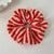Vibrant Large Stripes Pattern Knitted Elastic Ponytail Hair Ties