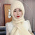 One-Piece Thickened Winter Knitted Fleece Women's Hat Scarf