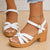 Summer Thick-Soled Women's Braided Platform Sandals