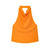 Sleeveless Solid Color Backless Halter Top for Women