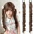 2-Piece Cute and Bouncy Spiral Curl Ponytail Wig Extensions