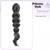 Lightweight 16-Inch Heat-Resistant Twist Braid Claw Hair Accessory