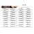 6D Waterproof Long Lasting Natural Hair-Like Eyebrow Tattoos Sticker