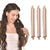 Soft Satin Heat-Free Curling Rods for Gorgeous Waves