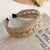 Rustic Bohemian Summer Style Wide-Brimmed Woven Headband