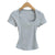 Square Collar High Stretch Summer Crop Tops for Women