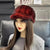 Women's Solid Color Plush Winter Faux Mink Fur Hat