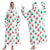 Festive Christmas Holiday Theme Oversized Hooded Blanket