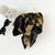 Retro-futuristic Bandana Headscarf with a Striking Metallic Texture