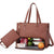Versatile Quilted Tote Bag with Insulated Compartment