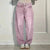 Chic Rhinestone Embellished Women's Oversized Denim Jeans